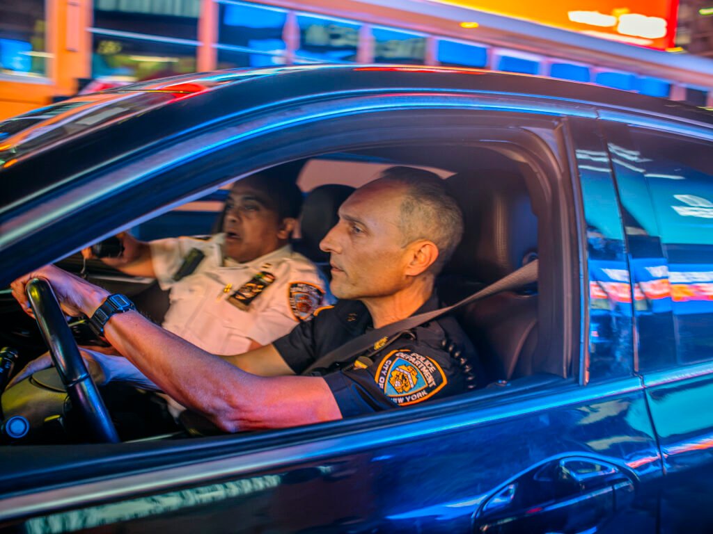 NYPD Patrol After Knicks Finals Win
