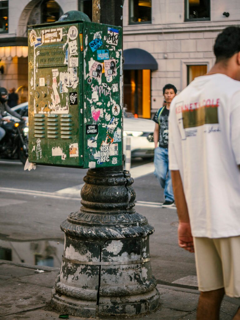 Stickers On The Corner